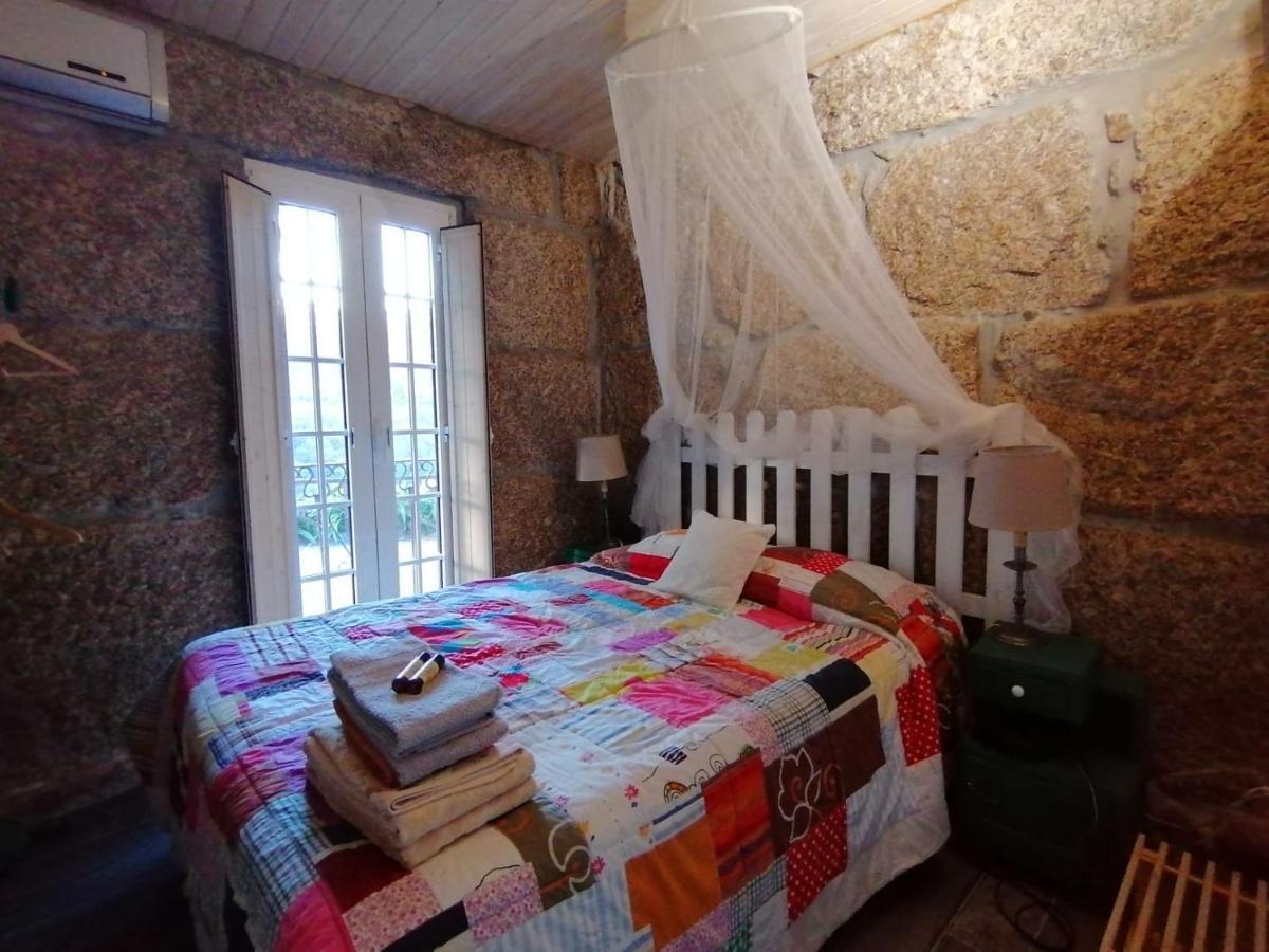 阿马兰特"Bouca Drigues" Casa Antiga De Pedra Com Piscina E Vista Rio别墅 外观 照片