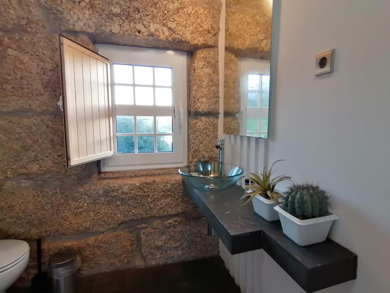 阿马兰特"Bouca Drigues" Casa Antiga De Pedra Com Piscina E Vista Rio别墅 外观 照片
