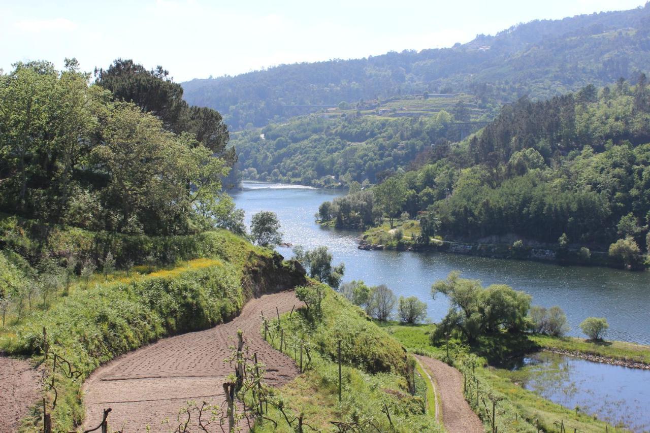 阿马兰特"Bouca Drigues" Casa Antiga De Pedra Com Piscina E Vista Rio别墅 外观 照片