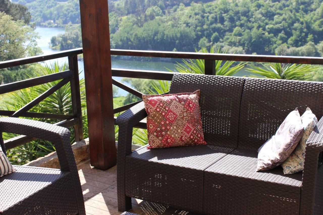 阿马兰特"Bouca Drigues" Casa Antiga De Pedra Com Piscina E Vista Rio别墅 外观 照片