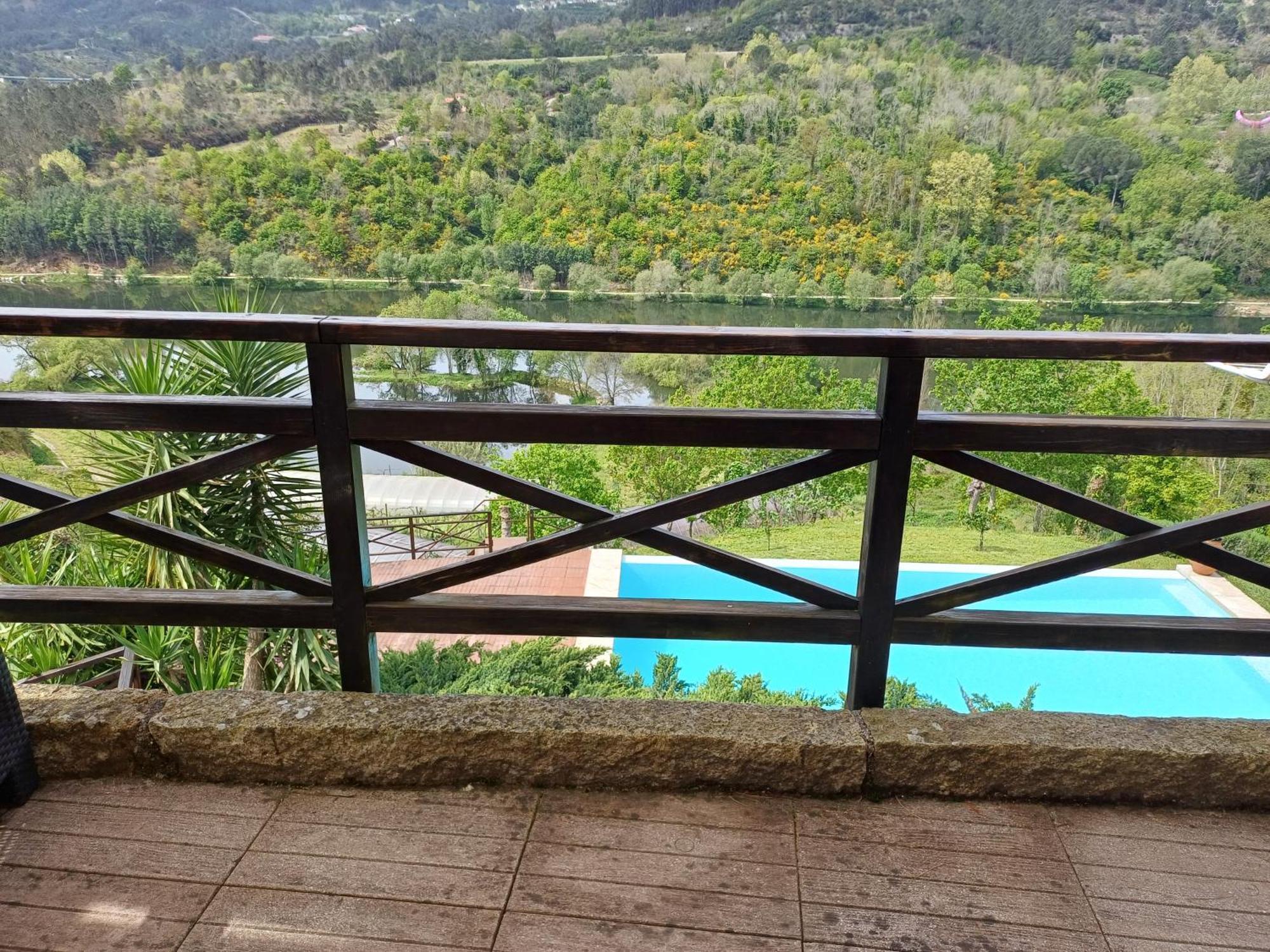 阿马兰特"Bouca Drigues" Casa Antiga De Pedra Com Piscina E Vista Rio别墅 外观 照片